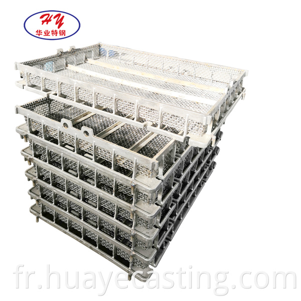 Customized Heat Treatment Investment Cast Tray In Continuous Galvanizing Line4